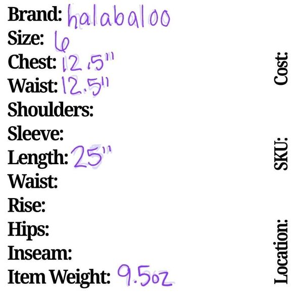 Halabaloo Yellow Floral Eyelet Lace Dress Girls Sz 6 - Picture 9 of 9